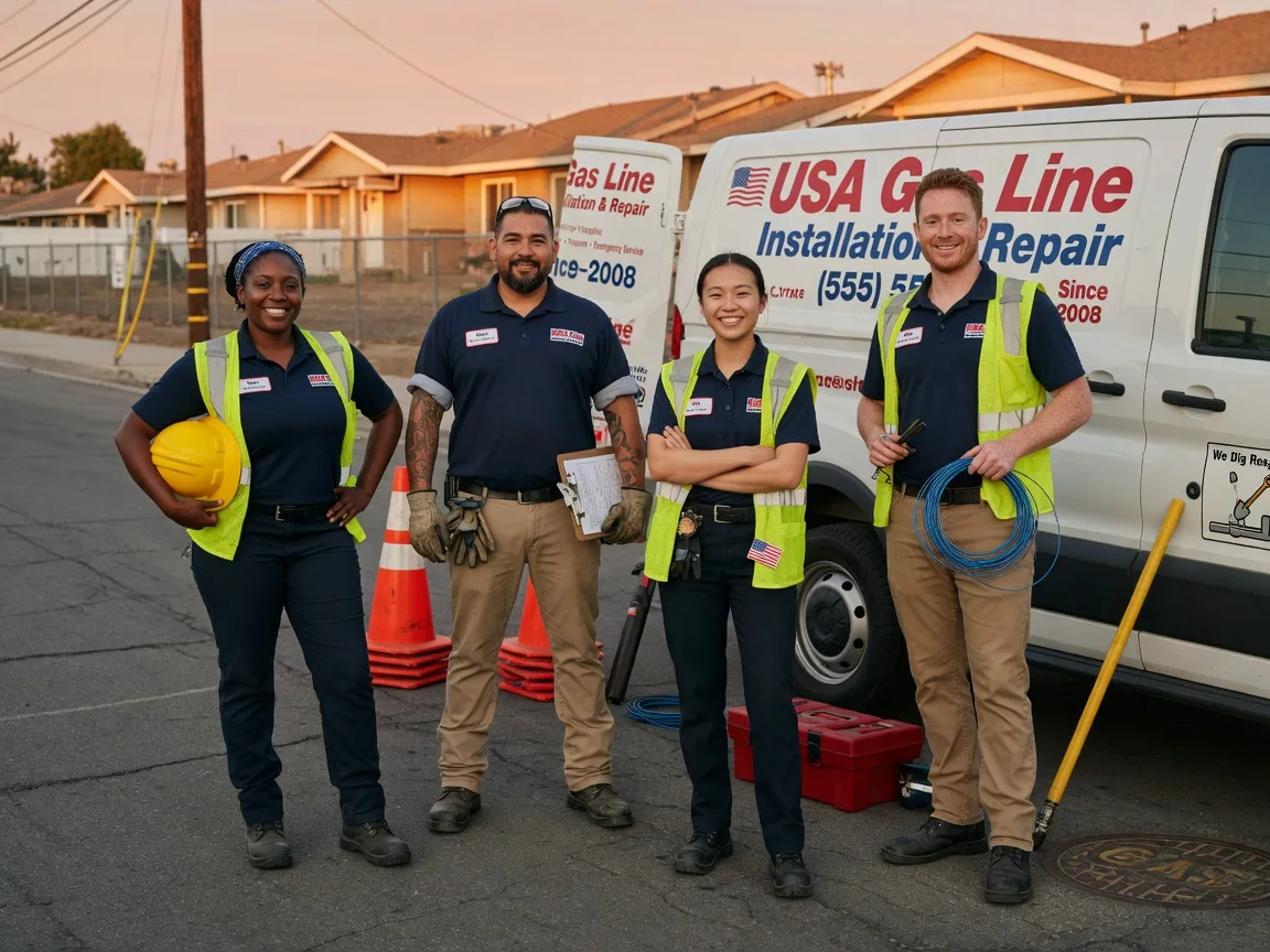 Gas Line Installation company in Kyburz, CA